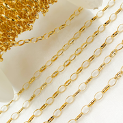 606GF. 14K Gold Filled Oval Link Chain